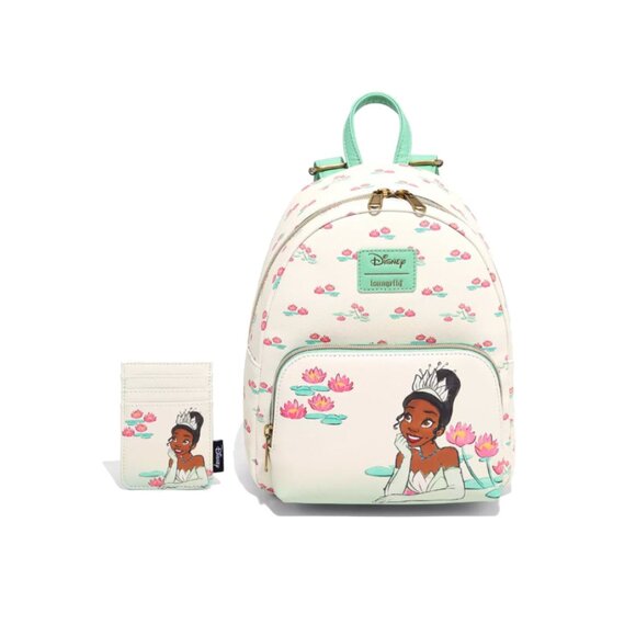 Loungefly The Princess & The Frog Tiana Water Lilies Mini Backpack & Car… main image 4